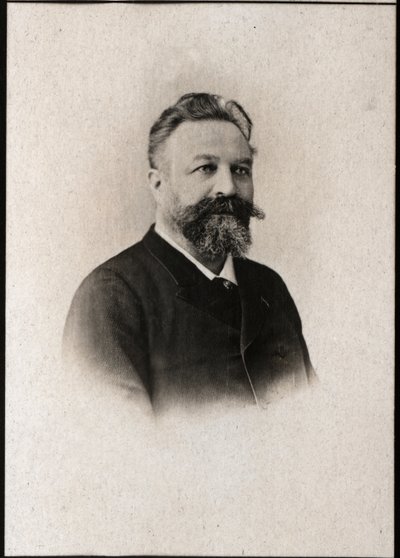 Retrato de Edouard Colonne (1838-1910), director de orquesta y violinista francés de French Photographer